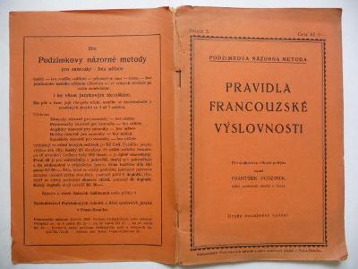 Pravidla francouzské výslovnosti - František Podzimek - 1929