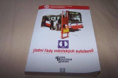 JÍZDNÍ ŘÁD PID r.2001 MĚSTSKÝ  autobus PRAHA.. 2 /žř/