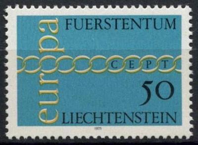 Lichtenštejnsko 1971 Evropa CEPT Mi# 545 0465