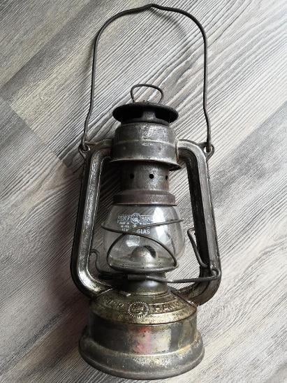 Petrolejová lampa GERMANY Feuerhand No.175 Super baby , WWII
