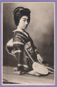 Gejša Japonsko žena etno