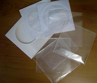 Obaly na CD - 5 plastových, 3 papírové
