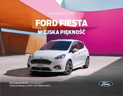 Ford Fiesta prospekt 06 / 2021 model 2021.75 PL
