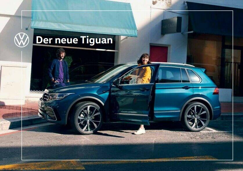 Volkswagen Tiguan prospekt model 2022 05 / 2021 AT - Motoristická literatura