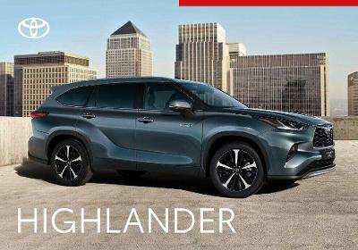 Toyota Highlander prospekt 01 / 2021 AT
