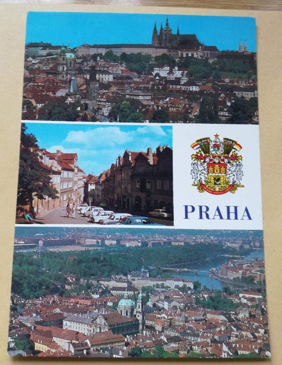 Pohled  Praha - Pohlednice místopis