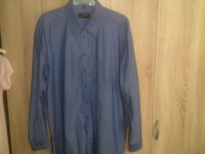 pěkná modrá košile vel.44/XL s kapsou zn.CLUB D AMINGO excellent