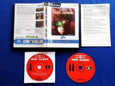 PC - COMMAND A CONQUER RED ALERT (EA) (retro rok 1996) Top