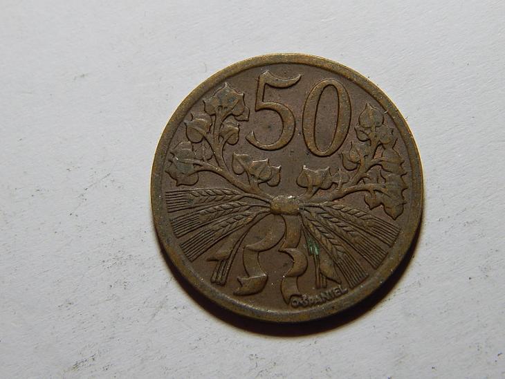 Československo 50 Haléřů 1948 XF č25509 - Numismatika