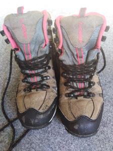 Dievčenská členková vychádzková a horská obuv LOOP, veľ. 37
