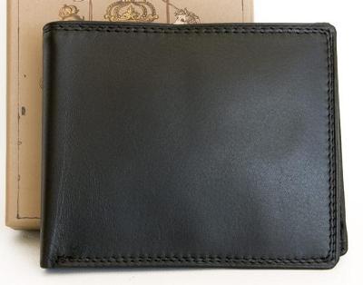Praktická kožená peněženka  s netradičním uspořádáním +další peněženky