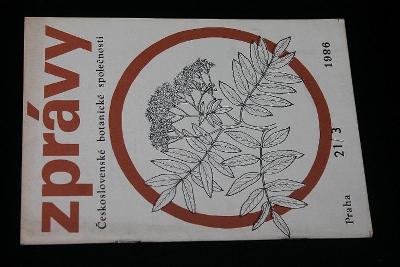 Zprávy Československé Botanické Společnosti 21/3,1986  (k10)