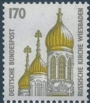 Německo 1991 Ruský kostel Mi# 1535 0472