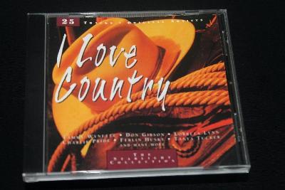CD - I love Country - Various 