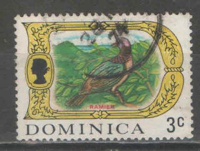 O DOMINICA 3c holub bělobřichý 1969