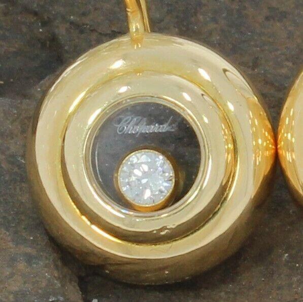 Náušnice Chopard/dia 0,15 ct./18 k./10,9 g./1,5 cm. - Šperky