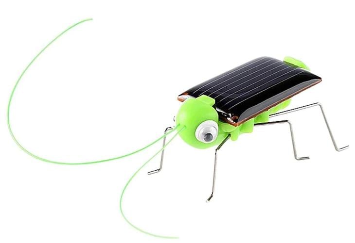 NOVÁ hračka solární luční koník vibrační - jako živý - NOVÝ! - Hračky