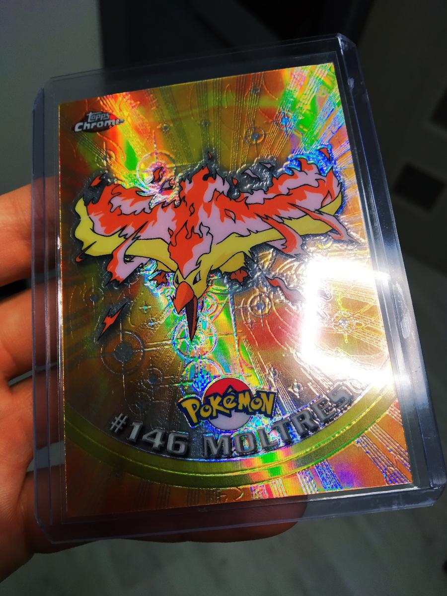 MOLTRES Topps Chrome Pokemon T.V. Series 2 #146 SPECTRA z roku