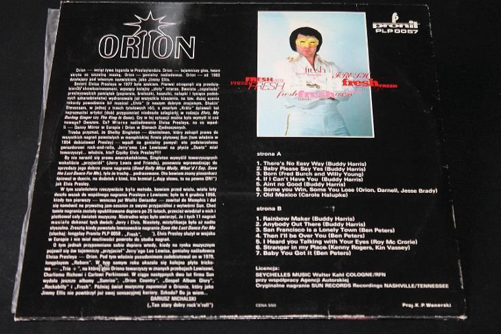 LP - Orion -  Fresh    (d31)