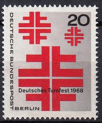 Západní Berlín / West Berlin 1968 Mi.321 MNH ** - Známky Německo