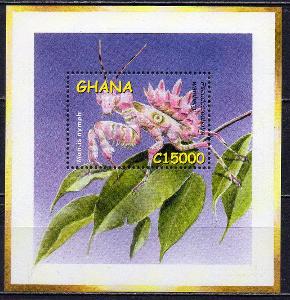 Ghana-Kudlanka  2002** Mi.Bl.445 / 5,50 €