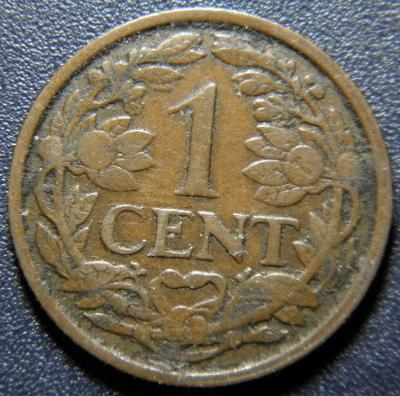 Nizozemí 1 Cent 1916 XF č33456