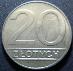 Poľsko 20 Zlotych 1990 UNC č34082 - Numizmatika