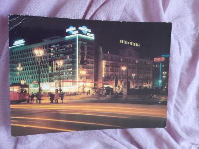 Pohlednice Varšava - Hotele Metropol i Polonia,prošlé poštou 