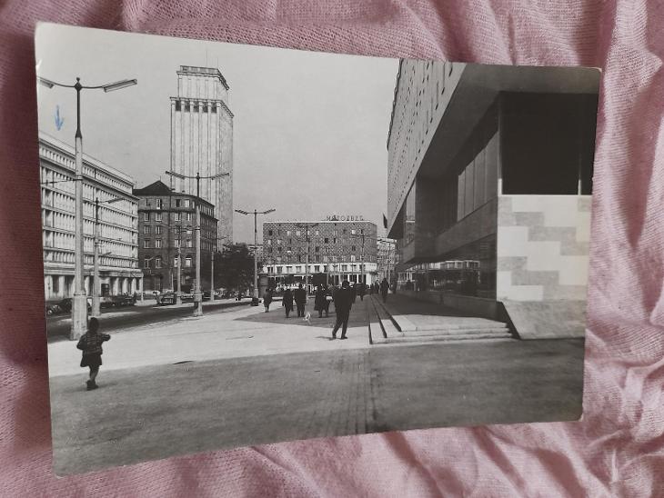 Pohlednice Varšava,r.1968,prošlé poštou  - Pohlednice