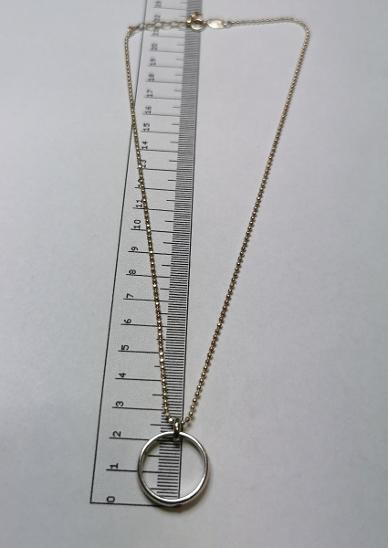 Stříbrný řetízek s přívěskem  (A-KQ5215)