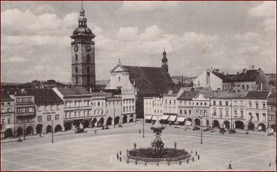 České Budějovice (Budweis) * Adolf Hitler Platz, část náměstí * M1065