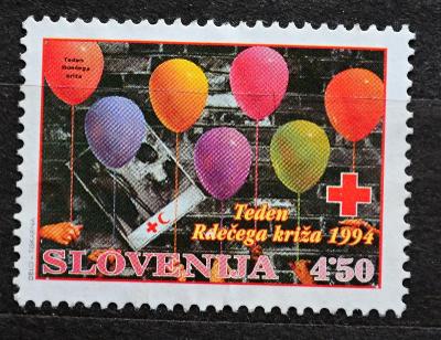 SLOVENIJA-Slovinsko, 1994.Rotez Kreuz, Mi.7 / KT-245