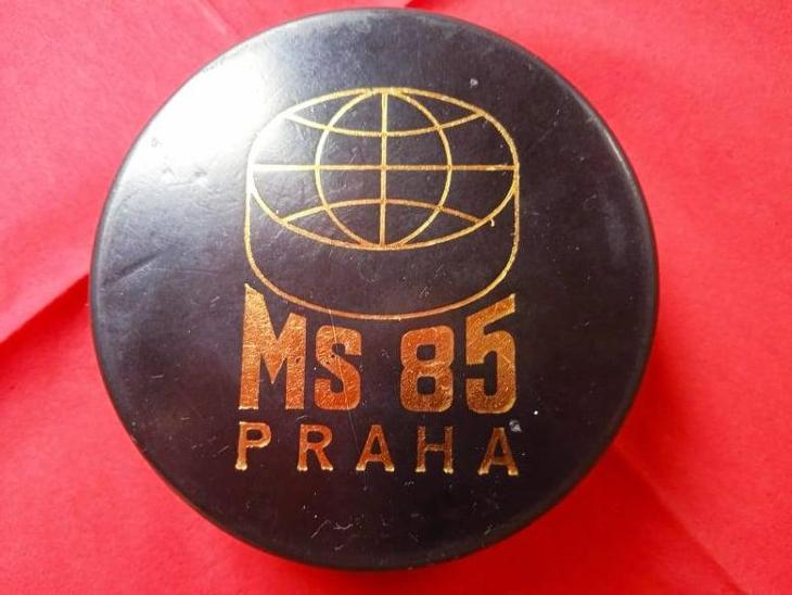 PUK hokejový ,MISTROVSTVÍ SVĚTA PRAHA 1985