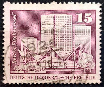 DDR: MiNr.1853 Fisherman’s Island 15pf, Buildings in the GDR 1973