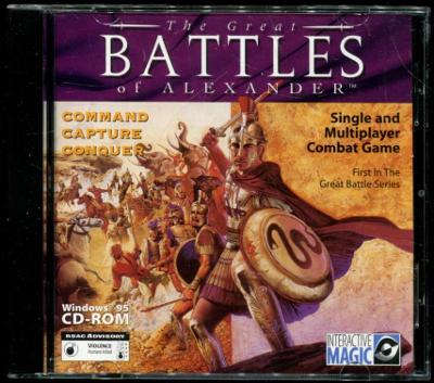 The great Battles of Alexandria, Hannibal, Caesar - 3pc hry windows 95