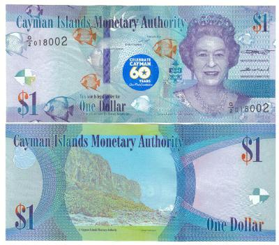 Kajmanské ostrovy 1 Dollar 2018 (2021) (výročná)  UNC 	