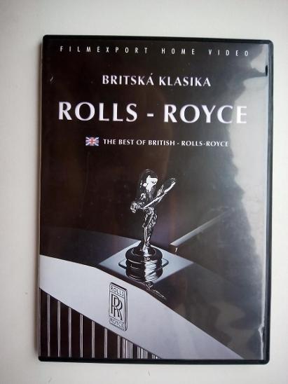 DVD -   ROLLS - ROYSE   Britská klasika - Motoristická literatura automobily