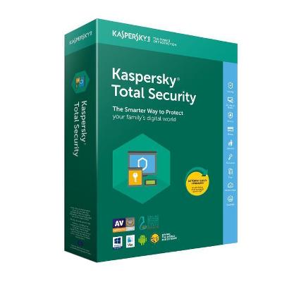 Kaspersky Total Security 3 zařízení, 1 rok + faktura