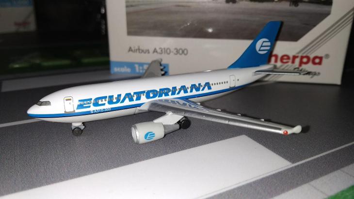 激安超特価 herpa 1 500 Ecuatoriana A310 i9tmg.com.br