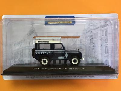 Land Rover Santana 88 - Telefonica (1989) - Salvat 1/43 (H22-16)