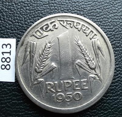 Indie 1 rupia 1950  rupee