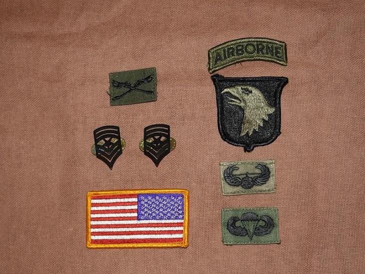 Originál US Army nášivka / odznak / specializace / divize - Sběratelství