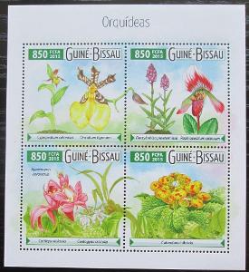 Guinea-Bissau 2015 Orchideje Mi# 8049-52 Kat 12€ 2076