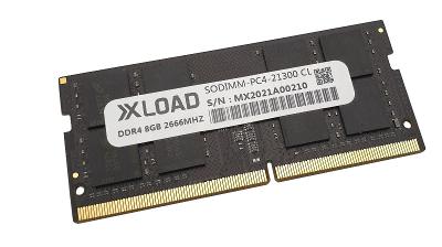 8GB PC4-21300 DDR4-2666MHz 260-Pin SODIMM 1.2V Single XLOAD Záruka 24