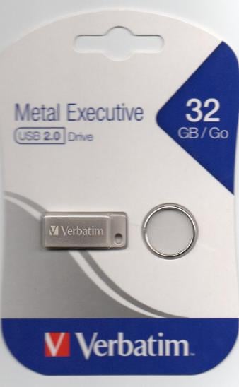 Verbatim / Metal Executive / 32GB / stříbrný - Elektro