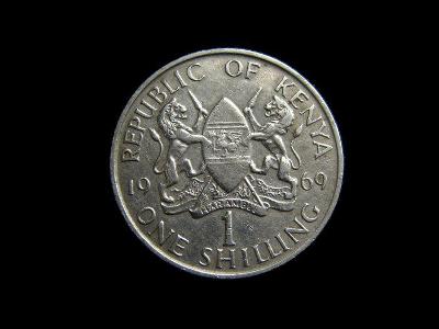 Keňa - 1 Shillings 1969