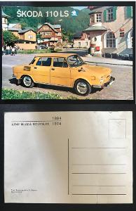 0010*🚙 ŠKODA 110 LS 🚙 1894 - 1974 rok