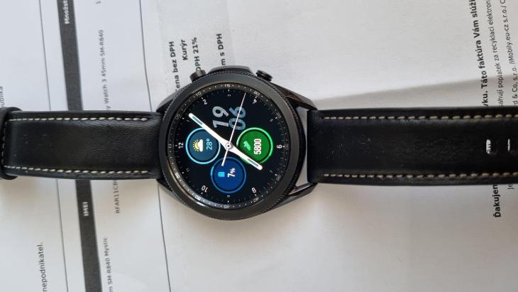 Samsung Galaxy Watch3 45mm Sm R840 Mystic Black Aukro