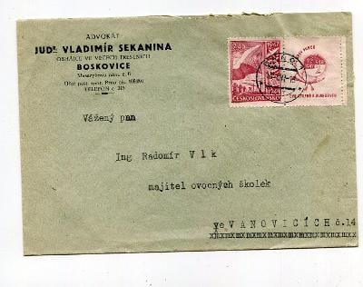 BOSKOVICE - ADVOKÁT DR. SEKANINA   1947 /AT 5-5