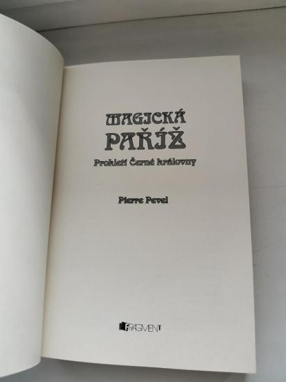 Pierre Pevel: Magická Paříž - Prokletí Černé královny - Knižní sci-fi / fantasy